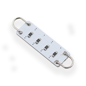 ไฟอ่านหนังสือ LED ในรถยนต์, ตะขอคู่, วงแหวนคู่, 12SMD, 44 มม., ไฟบนหลังคา, ไฟในร่มแบบสองจุด - Product Image 3