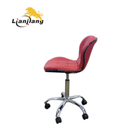 Chaises de poker rouge pour table, avec 5 roues, hauteur réglable, vente d'usine en chine,