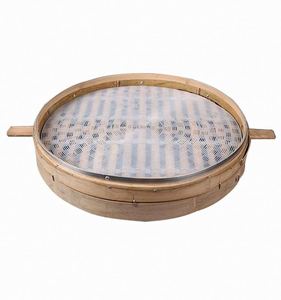 Ultimo Vaporizador <span class=keywords><strong>De</strong></span> <span class=keywords><strong>Bambu</strong></span> Anillo Vapor 8 Del 2 Pequeno Dim Sum Vaporeras Redondas Serpentina Metal - Product Image 2