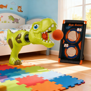Jouets Lucky - Pistolet à balles molles - Ensemble de cibles de tir en plastique - <span class=keywords><strong>Jouet</strong></span> pour enfants - Compétition intérieure et extérieure - Product Image 3