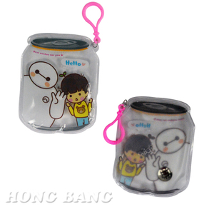 Pvcプロデュースポータブル再利用可能なカスタマイズされた漫画の画像自動ハンドウォーマーインスタントヒートパックメタルハンドウォーマー - Product Image 2