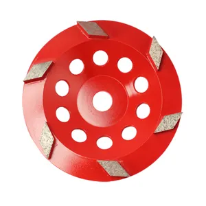 China 125mm diamante copo roda para granito mrable materiais de alvenaria concreto