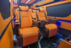 Asientos VIP Eléctricos Giratorios con Calefacción OEM para Furgonetas de Lujo, para Tuning de MPV, VAN, RV, Carnival, Sprinter, V250, Metris, Alphard, Coaster, Hiace - Product Image 3