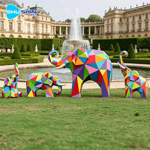 Statue de grande taille personnalisée en résine moderne, ours en roses de soie, pour décoration extérieure de jardin, art émaillé fait main et objet de collection - Product Image 6