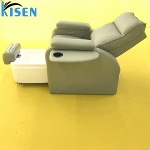 เก้าอี้นวดทำเล็บเท้าแบบนอนราบ KISEN รุ่น No Plumbing Electric Lay Down Spa Pedicure Chairs พร้อมระบบนวดเท้าแบบไร้ท่อ สำหรับร้านทำเล็บ - Product Image 3