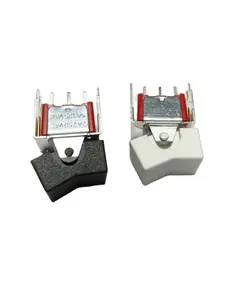 YF MR-0-102-A02-0002-RS With bracket black white cover 2 Position 3PINS ON ON Mini Rocker Switch