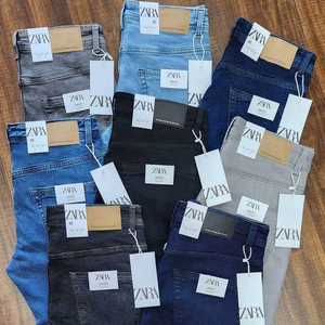 <span class=keywords><strong>Jeans</strong></span> Casual Estivi da <span class=keywords><strong>Donna</strong></span> a Vita Media, Vestibilità Regolare, in <span class=keywords><strong>Denim</strong></span>, Disponibili, Tinta Unita, Vintage, Sfumato, con Cerniera - Product Image 3