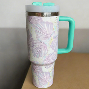 Borraccia Termica Stan da 40oz con Manico, Bottiglia d'Acqua in Acciaio Inox con Cannuccia, Tumbler Isolato per Esterni - Product Image 4