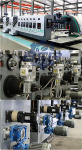 Máquina Automática Multicolor para Impresión, Ranurado y Troquelado <span class=keywords><strong>de</strong></span> Cartón con <span class=keywords><strong>Componentes</strong></span> Centrales PLC - Product Image 3