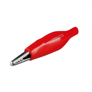 Red Alligator Clip Small Laboratory <b>Clamp</b> - Product Image 2