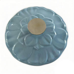 Casserole en fonte émaillée à motif floral High-Beauty, <span class=keywords><strong>petite</strong></span> <span class=keywords><strong>cocotte</strong></span> ronde pour cuisson lente - Product Image 6