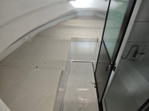 Bateau de pêche rapide en aluminium de 36 pieds, couleur rose, avec cabine de plaisance, bateau de pêche à cabine centrale à vendre - Product Image 6