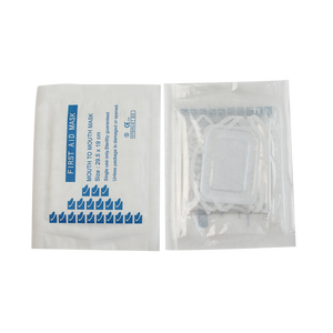 Visiera CPR maschera <span class=keywords><strong>in</strong></span> PVC PE <span class=keywords><strong>in</strong></span> rotolo copertura di addestramento di primo soccorso one way valore vision scudi - Product Image 5