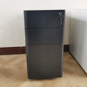 Classeur de bureau moderne à 3 tiroirs Armoire roulante personnalisée en acier bon marché pour l'école à domicile Hôtel et hôpital - Product Image 4