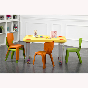 Table préscolaire maternelle en plastique, ensemble de chaises pour enfants - Product Image 6