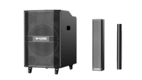 Système de sonorisation portable W-King K30, colonne de sonorisation Line Array, système DJ, enceintes pour événements en plein air, chariots de sonorisation, boombox avec caissons de basses