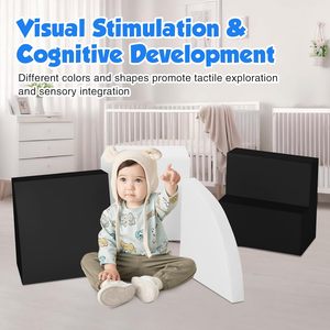 Jouets durables pour aire de jeux, salle de sport, préscolaire et tout-petits, blocs en mousse en cuir PU, personnalisables en usine - Product Image 6