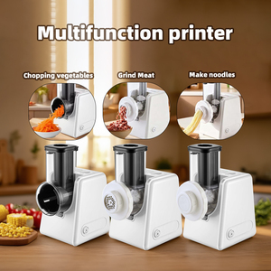 2025 Điện Salad Nhà Sản Xuất Tầm Cỡ Lớn Rau Và Trái Cây Máy Nghiền Fromage Léctrique Vắt Cho Các Loại Trái Cây Và Rau Quả - Product Image 4