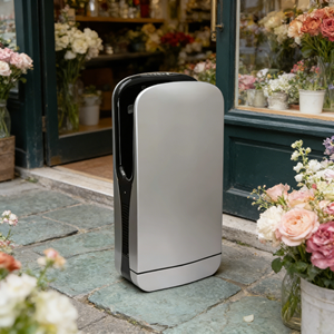 Sèche-mains électrique automatique à jet mural Modun pour usage domestique et commercial - Product Image 1