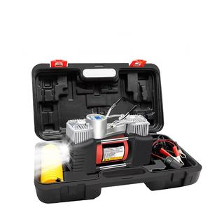 Pompe à air portable 12V en métal à double cylindre haute performance 150 PSI pour pneus de voiture 101059 - Product Image 3