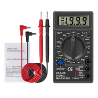 Mini multimètre numérique LCD DT830B voltmètre électrique ampèremètre Ohm testeur AC/DC 750/1000V Amp Volt Ohm testeur multi mètre