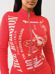 C1466レディースタイトフィッティング長袖ジャケットショーツスポーツ2ピースセット - Product Image 5