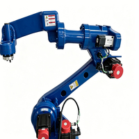 Manipulator Robot Pengelasan dan Penggilingan CNC yang Dapat Diprogram, Kontrol Layar Sentuh, Lengan Robot Industri