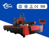 Découpeuse laser à fibre CNC haute précision 1000W avec table d'échange pour tôle de laiton et de titane