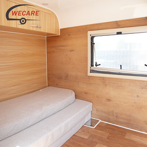 <span class=keywords><strong>Remorque</strong></span> de camping compacte Wecare avec <span class=keywords><strong>tente</strong></span> de toit, réservoirs d'eau potable de 80L et d'eaux usées de 80L, et porte-<span class=keywords><strong>moto</strong></span> - Product Image 5