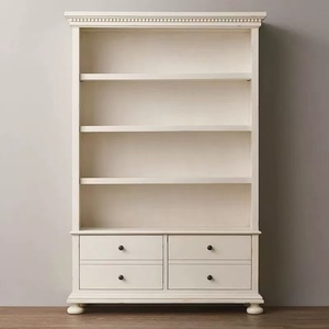 Bibliothèque en chêne massif rétro, personnalisable, vitrine traditionnelle pour la maison, le bureau ou la chambre, avec rangements et anciennes casiers intégrés - Product Image 3