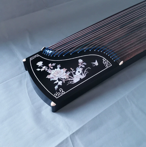 <span class=keywords><strong>Guzheng</strong></span> en bois de rose gravé en gros, 21 cordes, zither chinois avec motifs sculptés, instrument de musique traditionnel pour la pratique - Product Image 3
