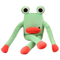 2022 Populaire Verkoop Kikker Pluche Kussen Leuke Bedtime Speelgoed Voor Kids Gift Pad Kussen