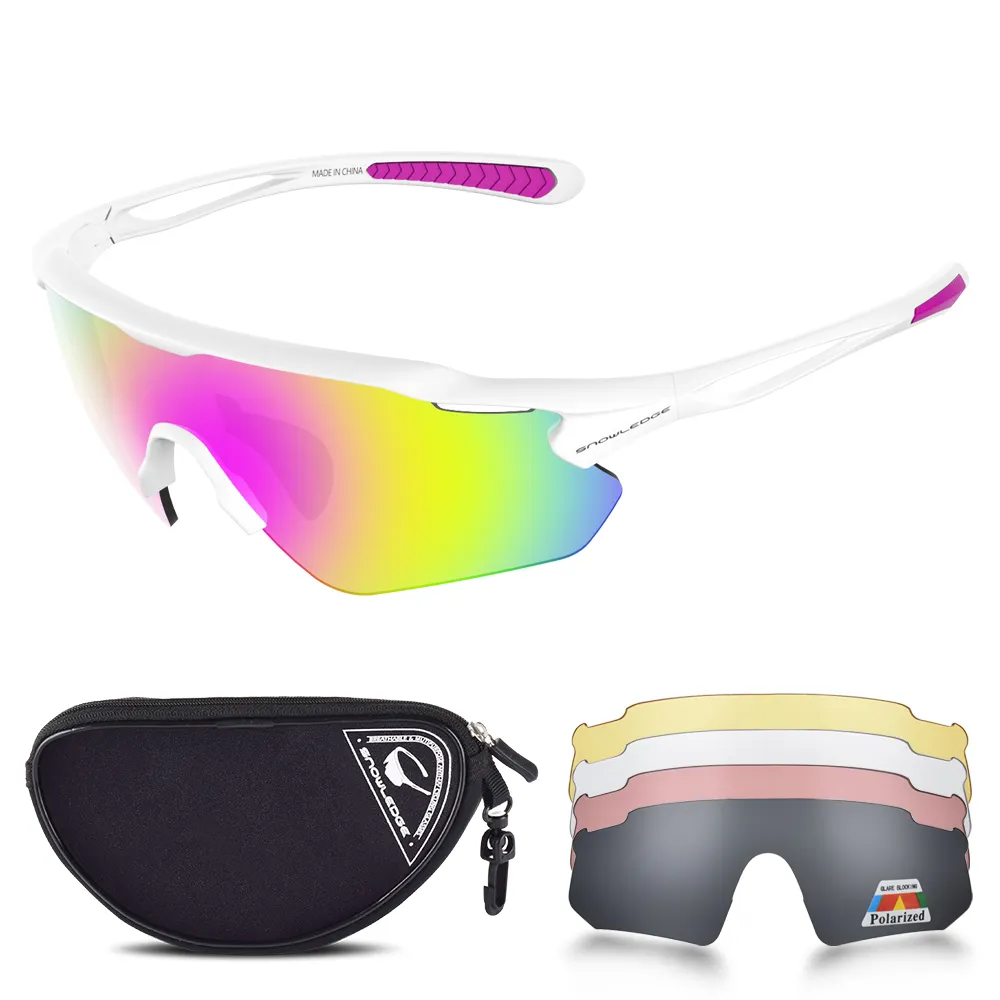 نظارات شمس رياضية من HUBO مع حماية من الأشعة فوق البنفسجية uv400, للرجال والنساء ، نظارات شمسية لركوب الدراجات على الطرق MTB