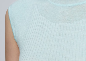 Top professionale di alta qualità ODM & OEM da <span class=keywords><strong>donna</strong></span> estate senza maniche in <span class=keywords><strong>seta</strong></span> di ghiaccio lavorato a <span class=keywords><strong>maglia</strong></span> Slim Fit <span class=keywords><strong>maglia</strong></span> sottile da <span class=keywords><strong>donna</strong></span> - Product Image 4