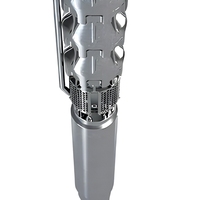 Pompe submersible multi-étages pour puits profonds, pour le transfert d'eau industriel à haute pression
