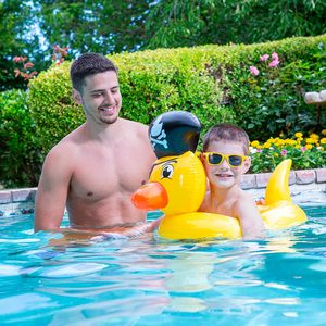 Flotador Inflable con Diseño de Pato Pirata para Niños - Product Image 4
