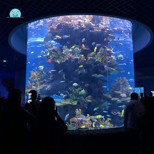 ถังปลาแก้วไฟเบอร์กลาสขนาดใหญ่หลังคาตู้<span class=keywords><strong>ปลา</strong></span>แบบโมเดิร์นออกแบบได้ตามต้องการ - Product Image 2