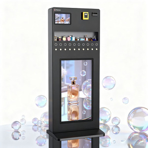 Smart Automatic 10 Bottles Support Standing <strong>Perfume</strong> Dispenser Spraying <strong>Vending</strong> <strong>Machine</strong> for Sale Multi-Payment Optional in Mall - Product Image 1