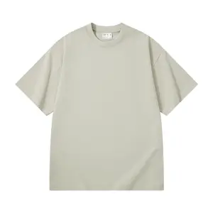 Cotton Tshirt Coton Man Heat Transfers Heavyweight 300 Gsm Round Neck Vneck Printing T Shirt For Tshirts