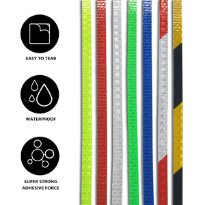 Accessoires de moto, <span class=keywords><strong>bande</strong></span> adhésive pour vélo, <span class=keywords><strong>bande</strong></span> <span class=keywords><strong>réfléchissante</strong></span> pour vélo imperméable de 1 cm - Product Image 2