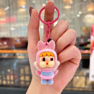 Venta caliente CRYBABY Crying for Love Series Vinilo Felpa Tarjeta colgante Love You Cherry Much Figura DE ACCIÓN magnética - Product Image 4