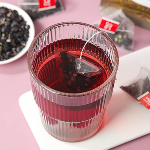 ชาเขียวออร์แกนิก 50 กรัม ชา<span class=keywords><strong>ดำ</strong></span>มัลเบอร์รี่ทำมือ ชาสมุนไพรแบบถุงสามเหลี่ยม ผสมถั่วดำและผลโกจิเบอร์รี่เกรดพรีเมียม - Product Image 3