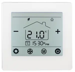 Smart Thermostat Touchscreen WiFi-fähige programmier bare Temperatur regelung für elektrische Heizung/Gaskessel Energie sparen