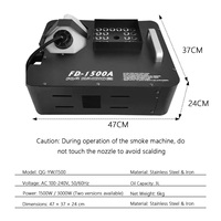 Machine à fumée verticale RZ 24x9W RGB 3-en-1 avec télécommande et contrôleur DMX pour DJ, club, soirée, KTV, concert, mariage