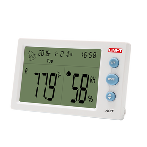 UNI-T A13T เครื่องวัดอุณหภูมิและความชื้นแบบดิจิตอล - Product Image 1