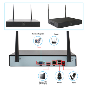 TUYA App <strong>Wireless</strong> <strong>Security</strong> <strong>Camera</strong> <strong>System</strong> 4/8CH HD 720P/1080P CCTV WIFI Kit NVR Outdoor - Product Image 5