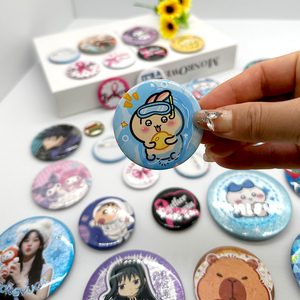 Badges et épingles en tôle vierges, personnalisables avec logo, pour événements promotionnels et loisirs créatifs, vente en gros usine - Product Image 3