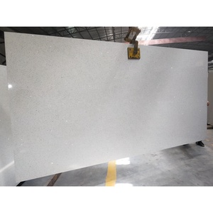 Thiết Kế Màu Thạch Anh Phổ Biến Đá Thạch Anh Trắng Lấp Lánh Cho Mặt Bàn, Mặt Bàn Trang Điểm, Tấm Thạch Anh Nhân Tạo - Product Image 4