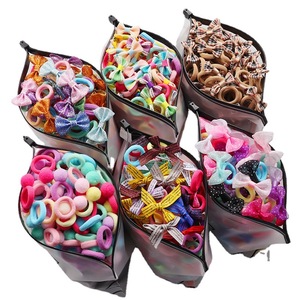 Paquete de 20 Lazos de Goma para el Cabello de Niñas, Colores Pastel, Accesorios para el Cabello de Niñas - Product Image 1