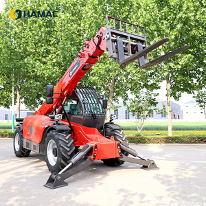 Chariot télescopique tout-terrain HAMAC 4x4, hauteur de levage 18m, moteur diesel, mât hydraulique à trois sections - Product Image 4